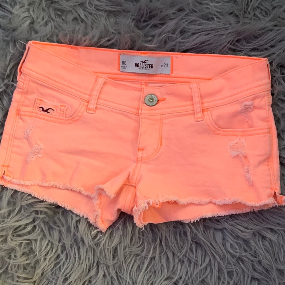 hollister size 00 jean shorts
